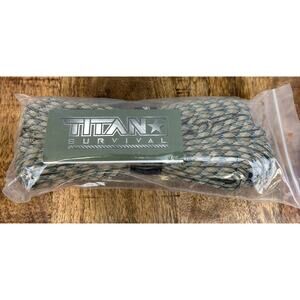 TITAN WARRIOR CORD DESERT CAMO 100 FEET MIL-C-5040H Type III PARACORD